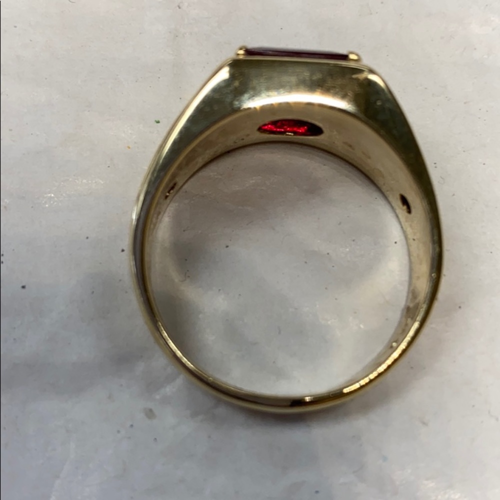 14k Gold Ruby Ring - image 4